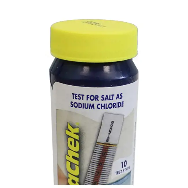 sodium test strips for water