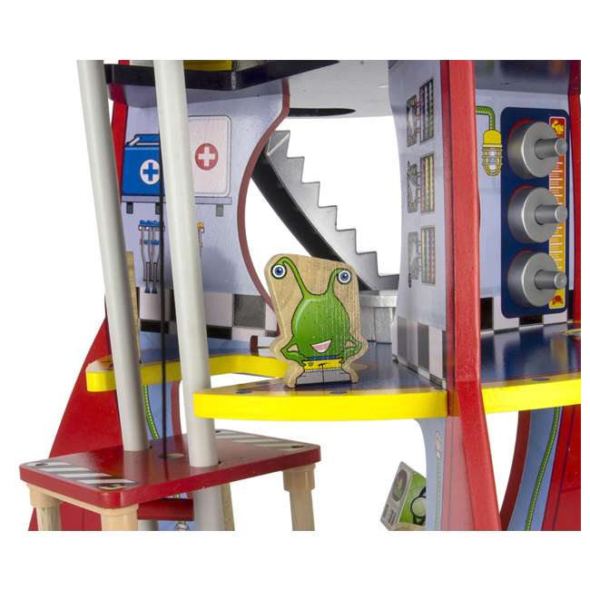 KidKraft Fun Explorers Rocket Ship Play Set 63213