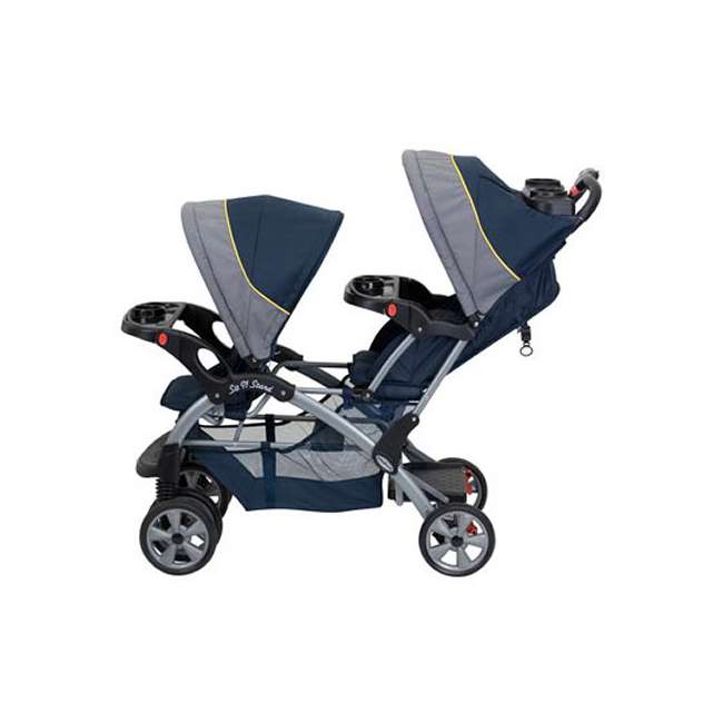 Baby Trend Sit N Stand Double Inline Stroller Twin Car Seat Travel