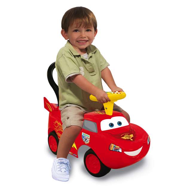 lightning mcqueen activity ride on