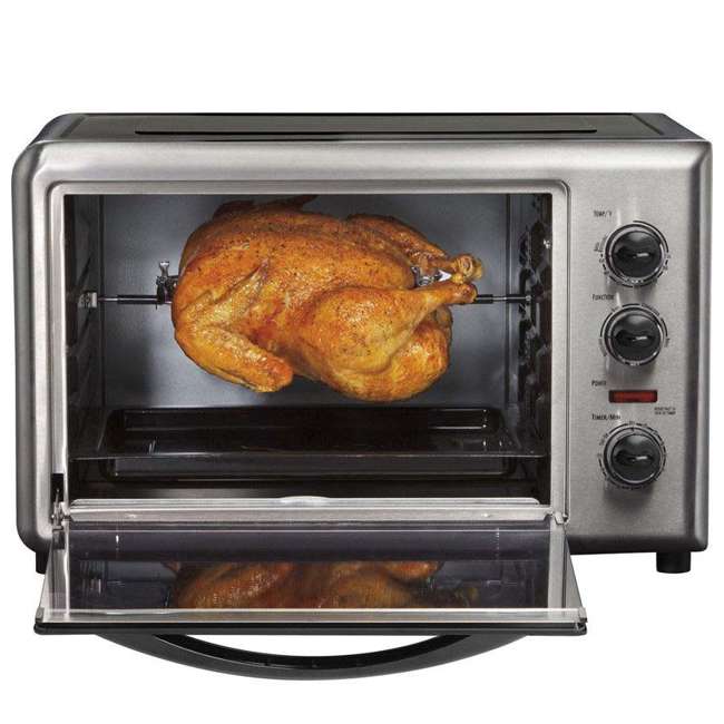 Hamilton Beach Pizza/Toaster Oven with Convection & Rotisserie 31104