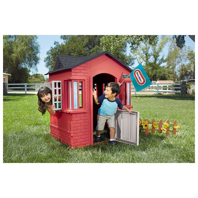 little tikes cape cottage playhouse red