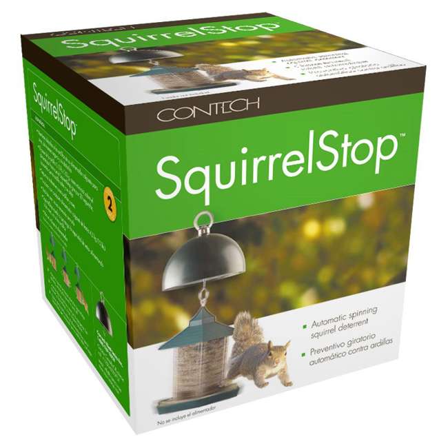 Contech SquirrelStop Automatic Bird Feeder Hanger RepelCONT