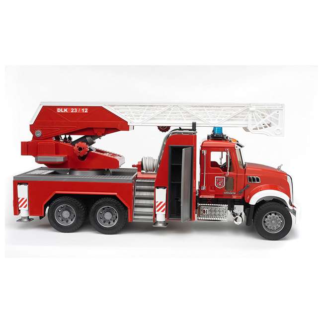 Bruder Toys Mack Granite Plastic Fire Engine Toy : 02821-BR