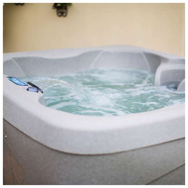 Aquaterra Benicia PlugIn 4Person Hot Tub Spa (Certified Refurbished) AQUABENECIARB