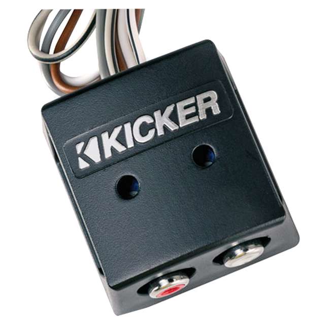 Kicker High Level to Low Level Converter +RCA Input Sensitivity Control