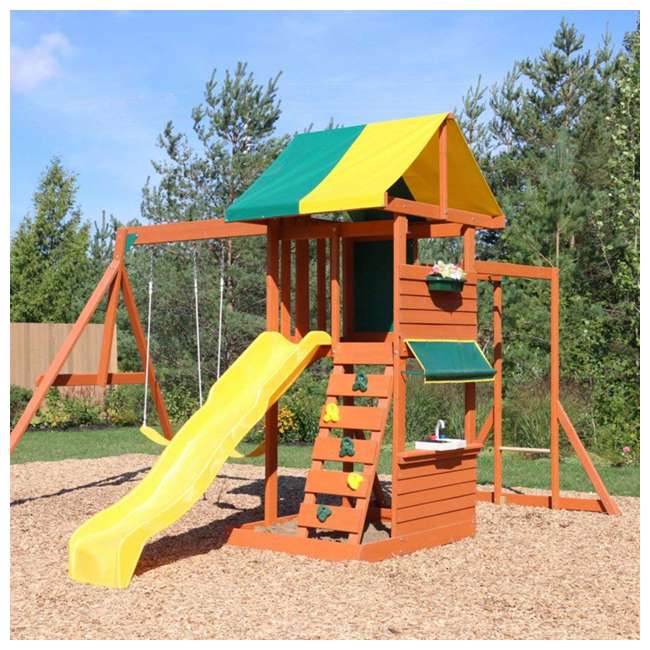 v swing recorder video Playset Playground Hazelwood KidKraft Outdoor KDK Wooden : v swing recorder video Playset Playground Hazelwood KidKraft Outdoor KDK Wooden :