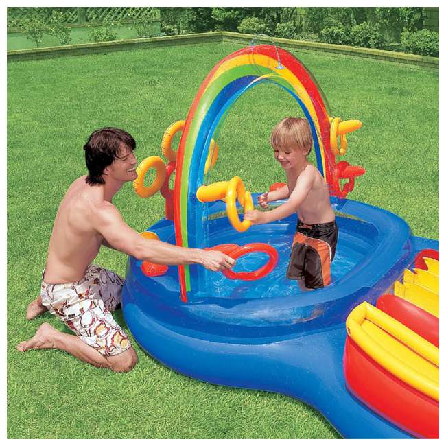 intex rainbow ring pool