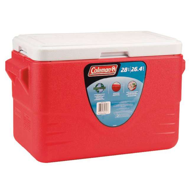 Coleman 28 Quart Molded Handle Ice Chest Cooler 6277703G