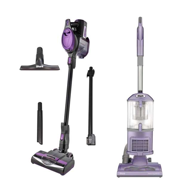 Shark Navigator Vacuum + Rocket Ultralight Vacuum, Purple, Certified
