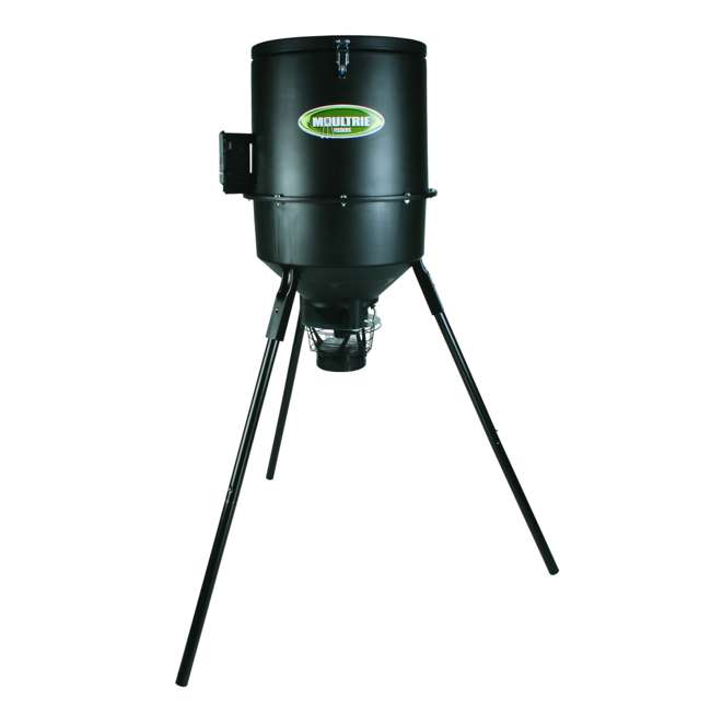 Moultrie Easy Fill 30 Gallon Tripod Deer Feeder 3 Metal Tripod