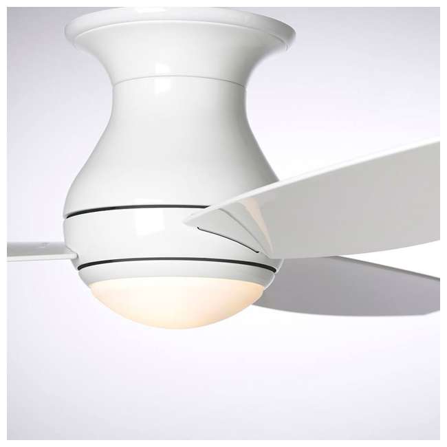 Emerson 52 Inch Curva Sky Indoor Outdoor Ceiling Fan White Cf152ww