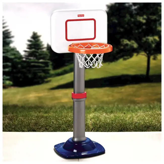 Fisher Price I Can Play Adjustable Basketball Hoop N0459
