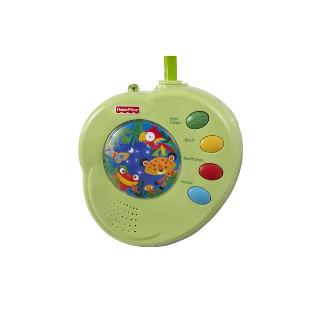 FisherPrice Musical Mobile, Rainforest PeekaBoo Leaves K3799