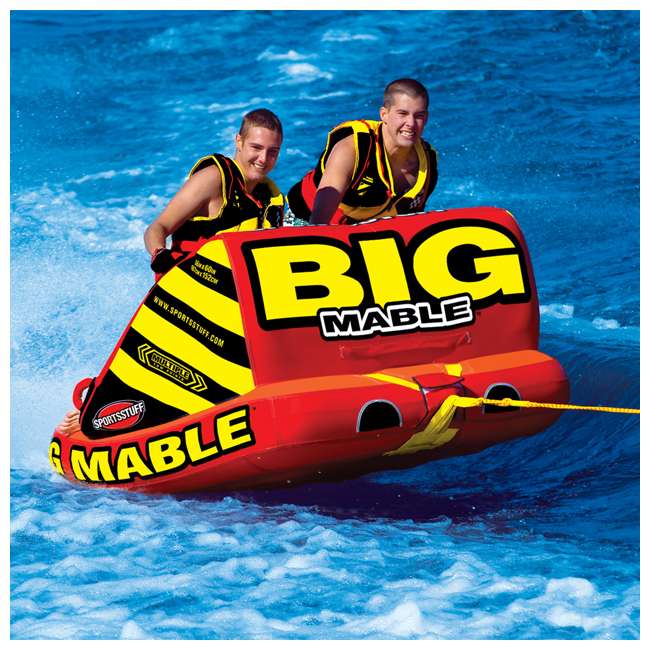 Sportsstuff Inflatable Big Mable Double Rider Towable Tube : 53-2213