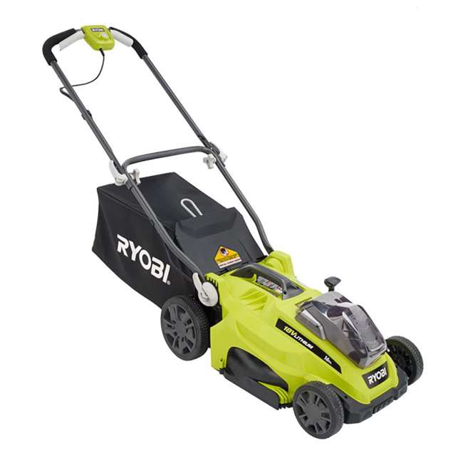 Ryobi ONE+ 18V 4.0 Ah Cordless Lawn Mower, (Certified Refurbished