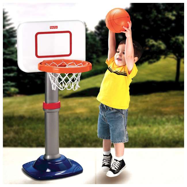 Fisher Price I Can Play Adjustable Basketball Hoop N0459