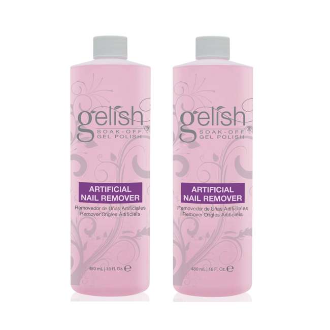 Gelish Gel Nail Polish Remover 480ml 2 Pack 01249 Soakoff16
