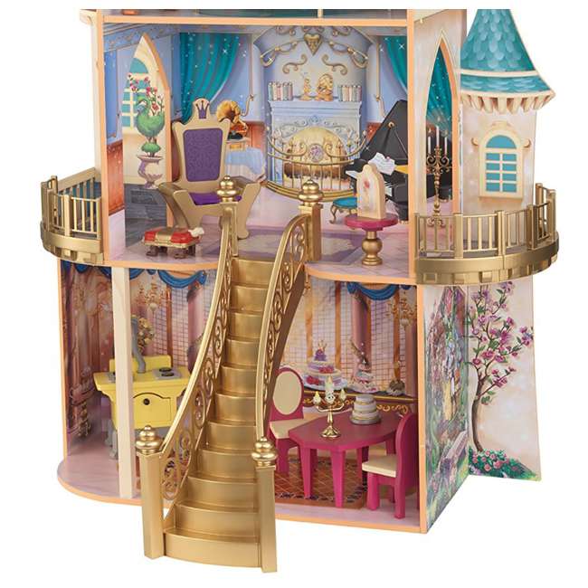 belle enchanted dollhouse by kidkraft