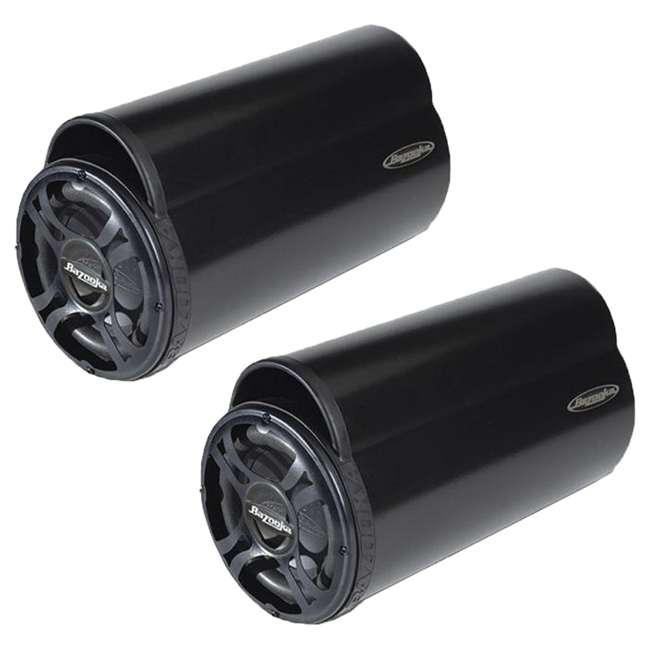 Bazooka 10In 200W Car Subwoofer Passive Tube Enclosure (2 Pack) BT1014