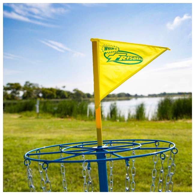 WhamO Official Frisbee Disc Golf Set, Blue 53311