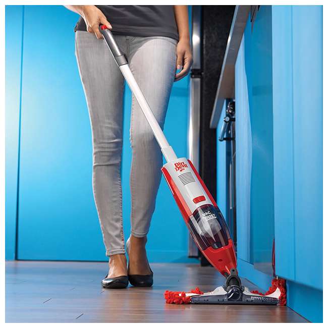 Dirt Devil Vac+Dust Cordless Bagless Dust and Stick Vacuum BD21005U