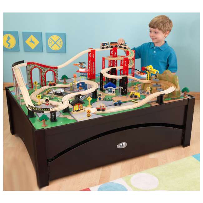 kidkraft wooden train