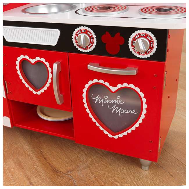 disney minnie mouse vintage play kitchen by kidkraft