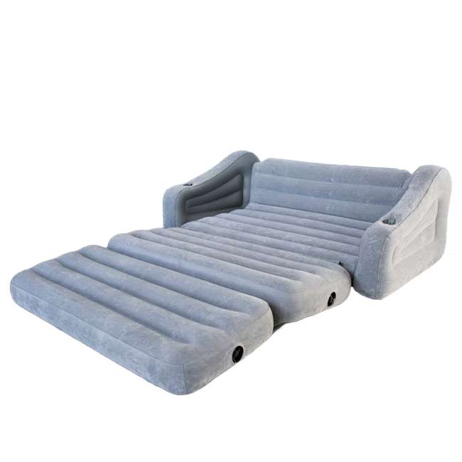Intex Queen Inflatable Pull-Out Sofa Air Mattress ...