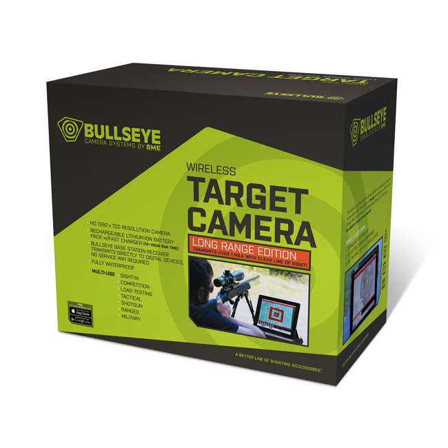 Bullseye 1Mile Mobile Wireless Shooting Long Range Target Camera SME