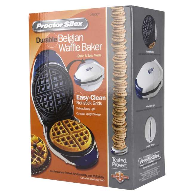 ProctorSilex Belgian Style Waffle Maker 26500Y