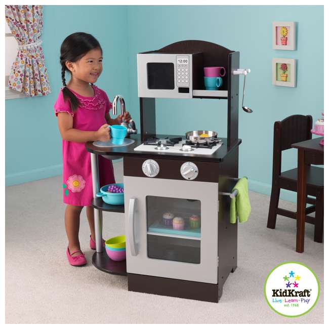 kidkraft silver kitchen