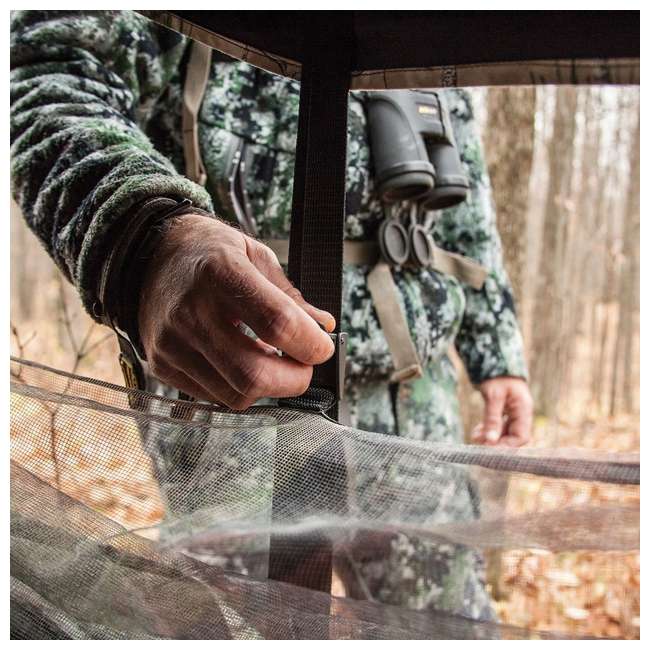 Blinds Big Mike 2.0 Backwoods Ground Hunting Blind 80 Inch