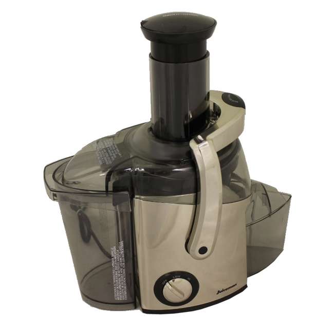 Juiceman Jr Juicer Chrome JM400 (Refurbished) JM400RB