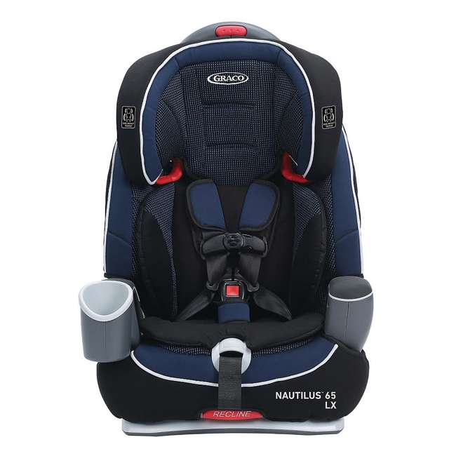Graco Nautilus 65 LX 3in1 Booster Car Seat, Royalty