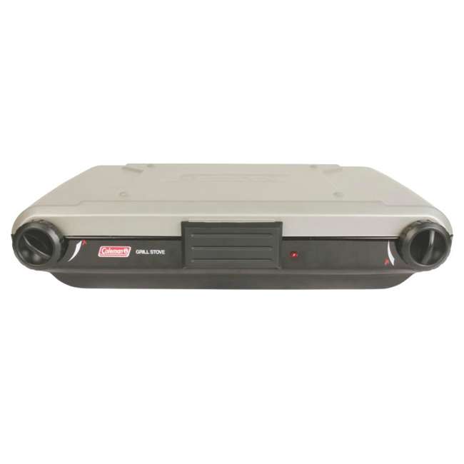 Coleman Perfectflow Grill Stove w/ 2Burners & Instastart Propane