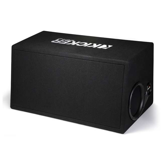 Kicker Dual 12Inch 600Watt Comp Loaded Subwoofer Enclosure 43DC122