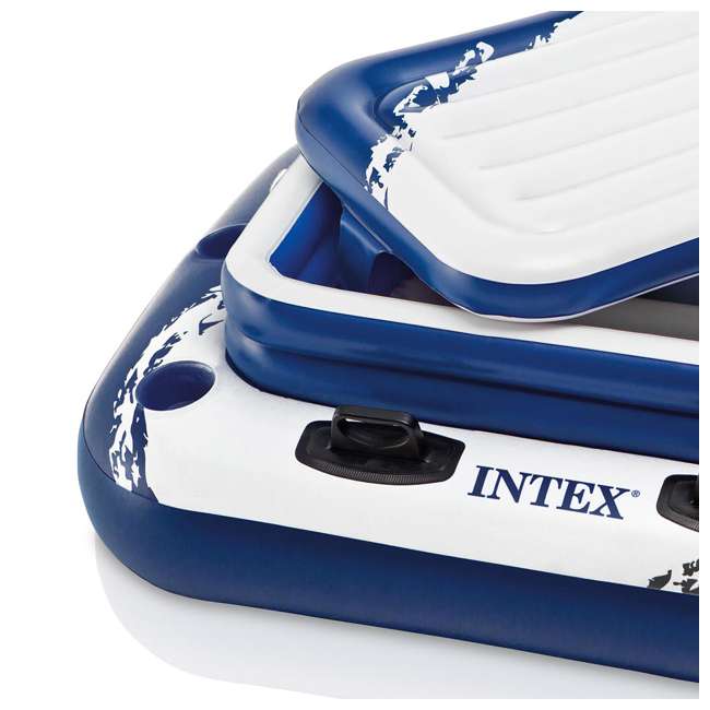 intex inflatable cooler float with 4 cup holders