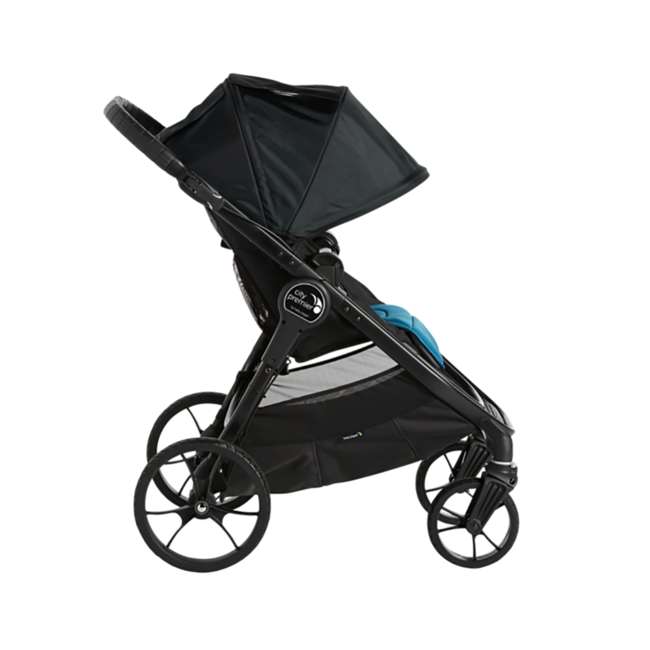 Baby Jogger Front and Rear Facing City Premier Stroller, Black and Teal