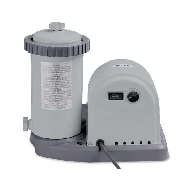 Intex 1500 GPH (Model 635T) Easy Set Pool Filter Pump with Timer & GFCI