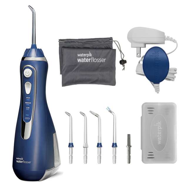 Waterpik Cordless Advanced Water Flosser, Blue WP563CD