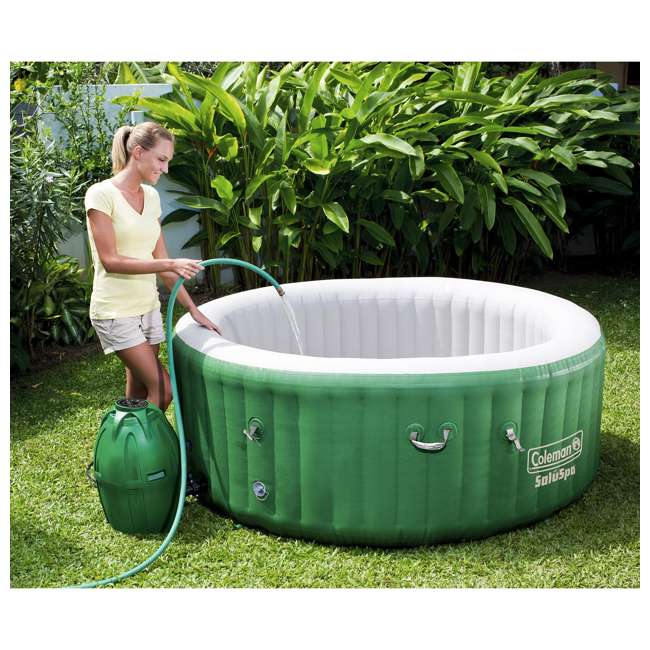 Coleman SaluSpa 6Person Inflatable Outdoor Spa Hot Tub 90363EBW