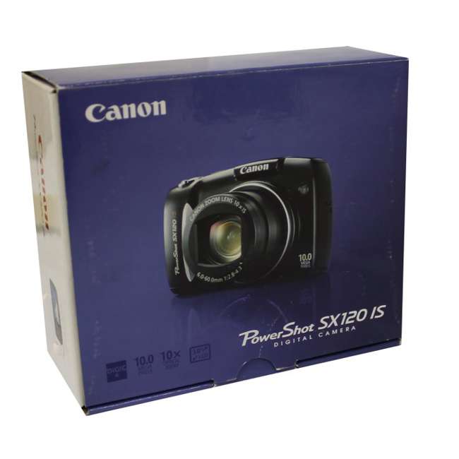 Canon PowerShot SX120 IS 10MP DIgital Camera PSSX120IS