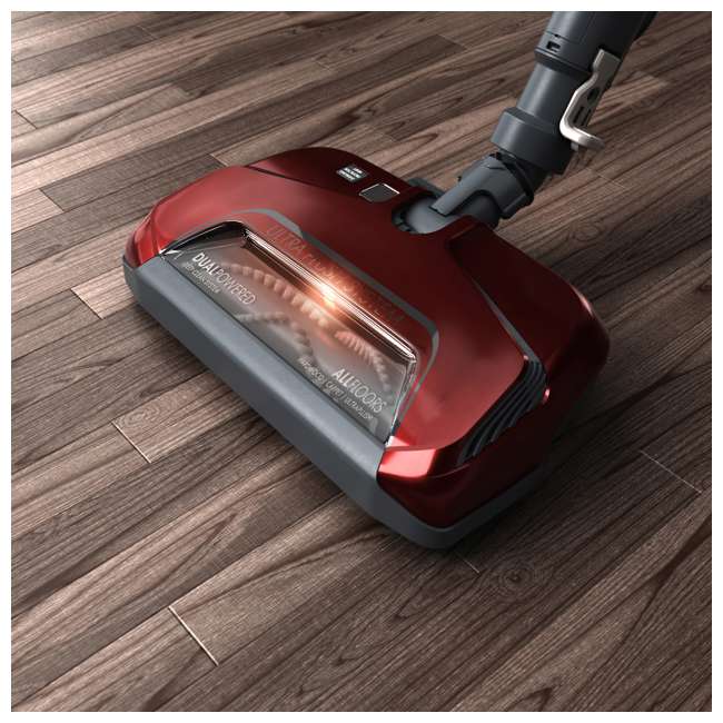 Kenmore 14 Inch Pet Friendly PopNGo Bagged Canister Vacuum, Red BC4027