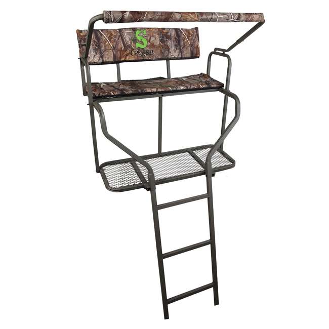 Summit Ladder Stand Crush Series Dual Performer 2 Man 15' Treestand