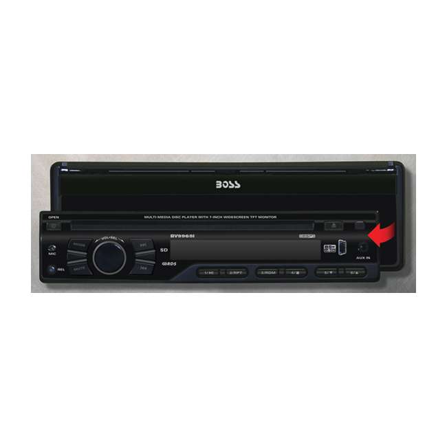 Boss BV9965I 7Inch FlipOut Touchscreen TFT DVD/MP3/CD AM/FM Receiver