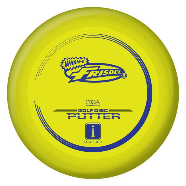 WhamO Frisbee Yard Golf Disc 3 Pack w/ Driver, MidRange, and Putter