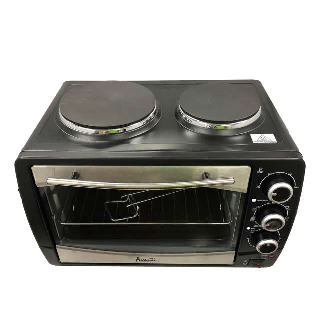 Avanti MultiFunction Dual Burner Convection Bake Broil Oven POBW111BIS