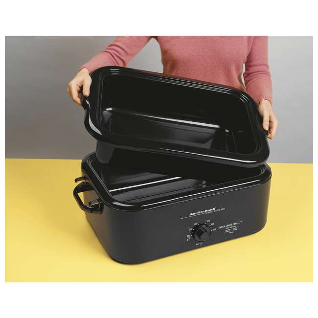 Hamilton Beach 18 Quart Roaster Oven With Pans 32184
