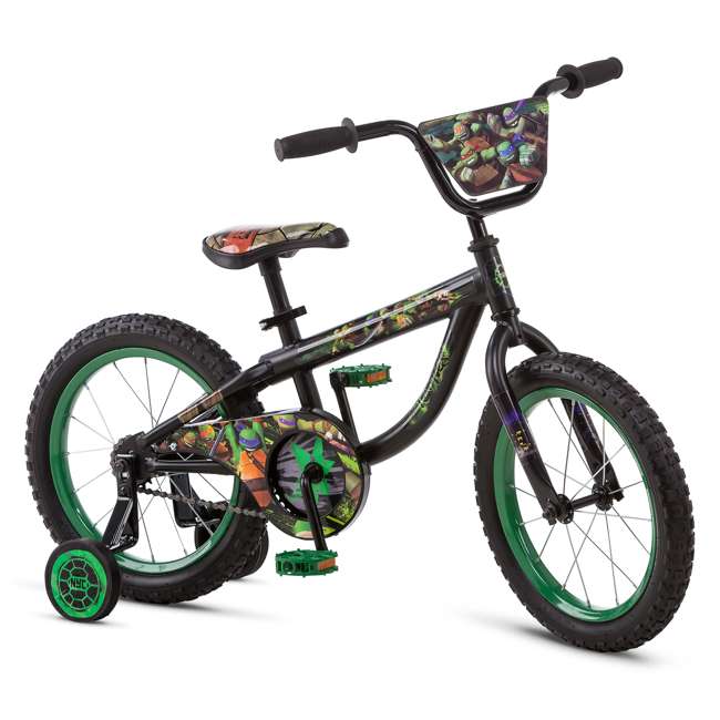 ninja turtle bike with training wheels